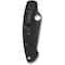 Spyderco 2024 Spyderco Military Model G-10 Black Black Blade Plain SPY-C36GPBK - alternate 3